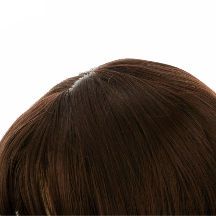 خرید کلاه گیس لیر و خرد برند ساتورا، بافت الیاف ابریشم، با حجم و حرکت طبیعی موها