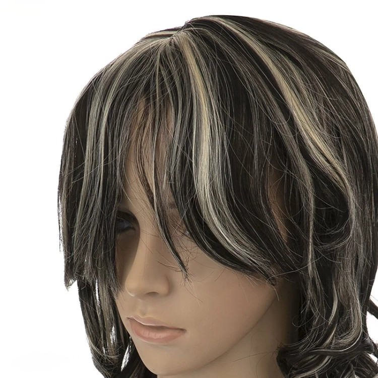 کلاه گیس فر درشت مدل ۸۱۱۲۱، با فرق طبیعی و حالتپذیر، قابلیت شستشو و حالتدهی