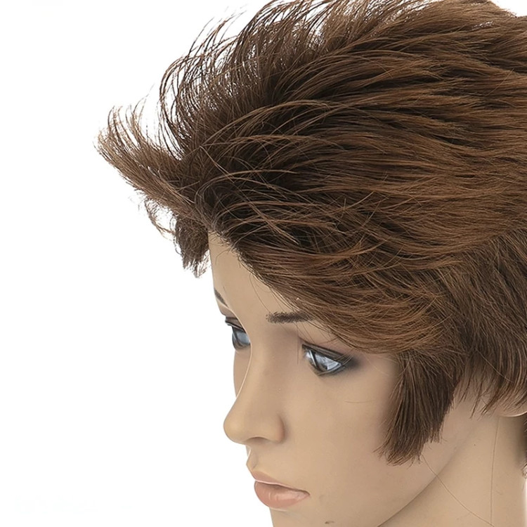 خرید کلاه گیس کوتاه مسی روشن برند ساتورا، مناسب برای استایلهای تابستانی و شاداب