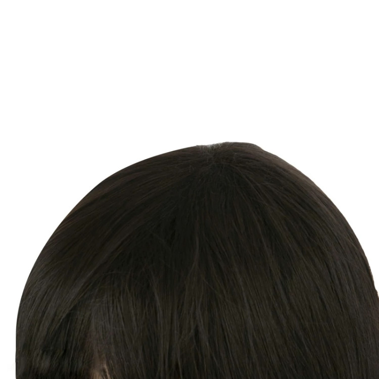 تصویر کلاه گیس کوتاه شرابی تیره مدل TYW-8178، مناسب برای موقعیتهای خاص و شبانه