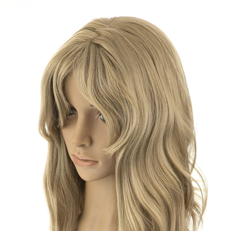 تصویر کامل از کلاه گیس ۵۰ سانتیمتری صاف برند ساتورا، مناسب استفاده مجلسی