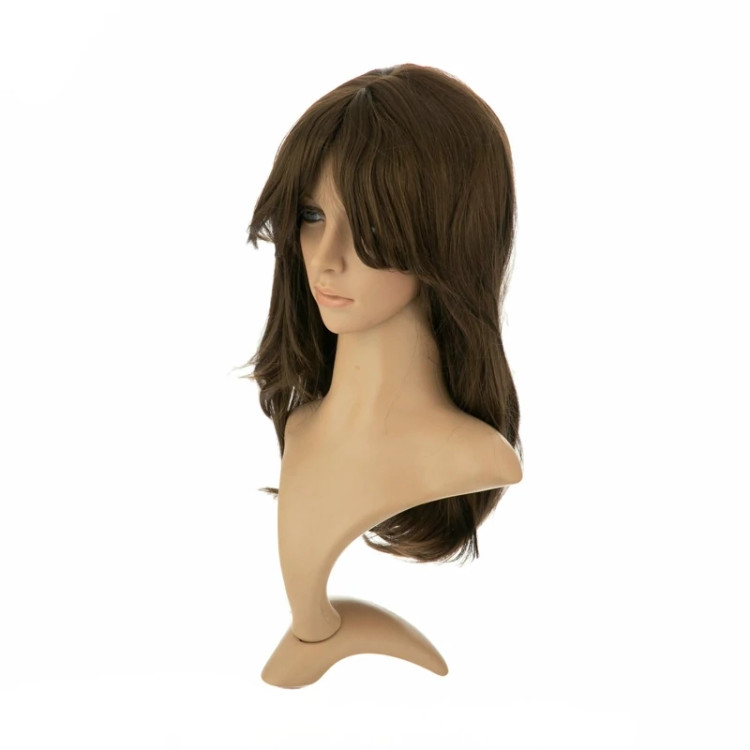 جزئیات کلاه گیس صاف زیتونی تیره، دارای سیستم تهویه هوای عالی، برای استفادهی طولانیمدت