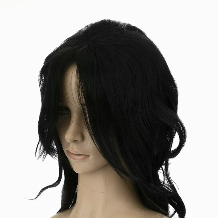 جزئیات کلاه گیس مشکی فر باز، دارای سیستم تهویه و کلاهک راحت، مناسب استفاده روزمره