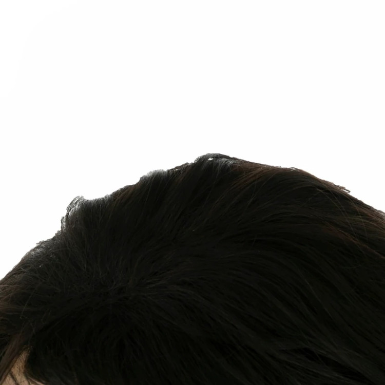 بهترین قیمت کلاه گیس کوتاه فر، رنگ مشکی طبیعی، بافت الیاف درجه یک و لوکس