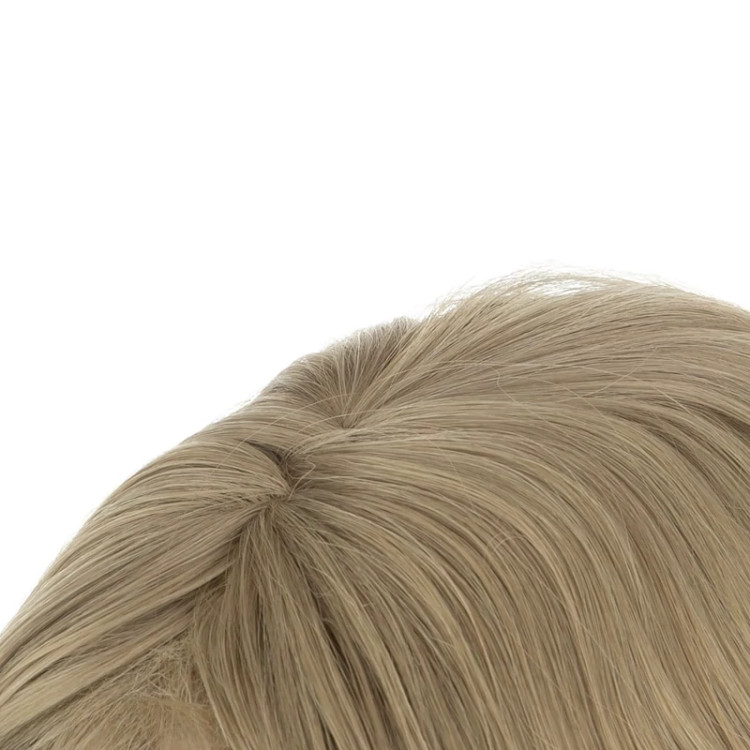 خرید کلاه گیس لیردار بلوند برند ساتورا، مناسب برای استایل بهروز و درخشان