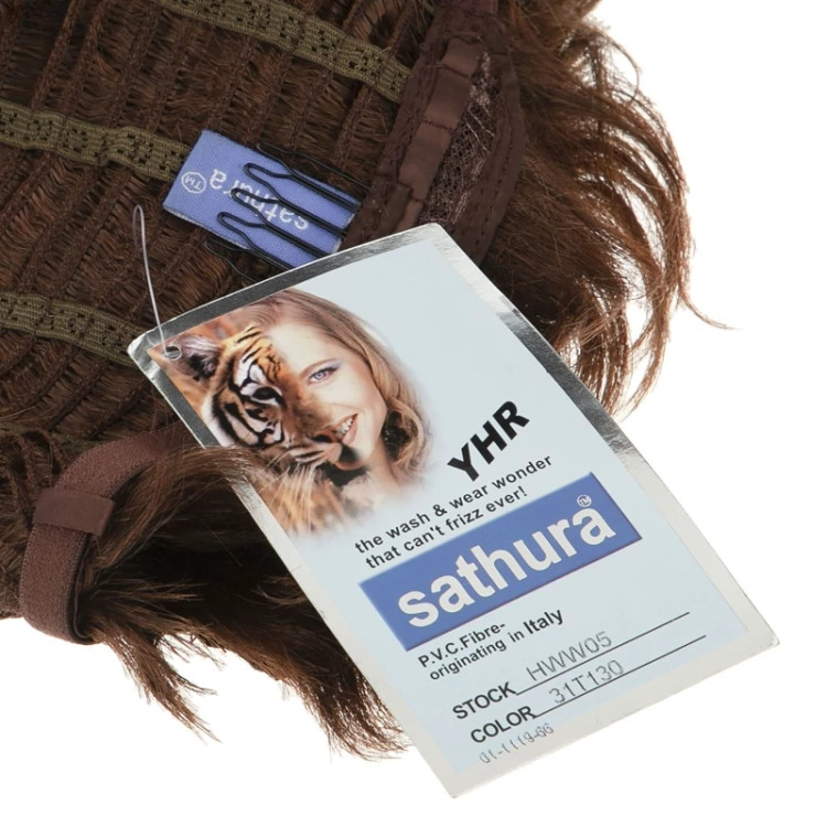 تصویر کلاه گیس مدل کرنلی شیک مدل HWW05، با جلوهای جسورانه و طراحی بدون فرق