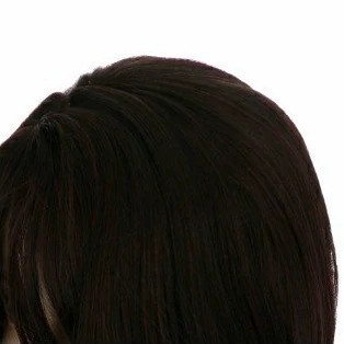 جزئیات کلاه گیس صاف شرابی تیره مدل MARGO، با قابلیت حالتدهی کامل با اتو مو