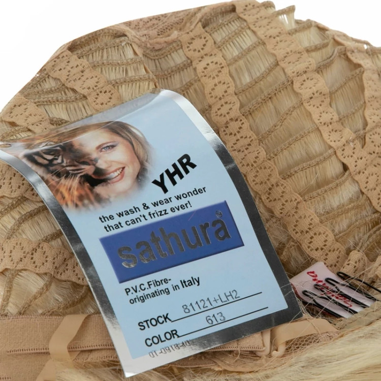 خرید کلاه گیس فر درشت برند ساتورا، مناسب برای ظاهری شاداب و پرنور