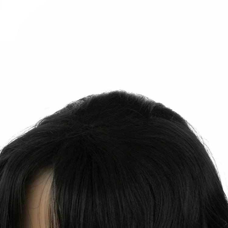 خرید کلاه گیس بلند فر برند ساتورا، بافت الیاف ابریشم درجه یک، طول ۵۵ سانتیمتر