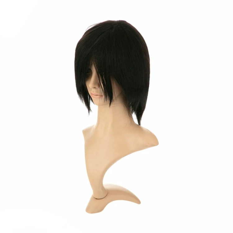 تصویر کلاه گیس کوتاه مشکی مدل TYW-8178، مناسب برای هماهنگی با اکثر چهرهها و سلیقهها