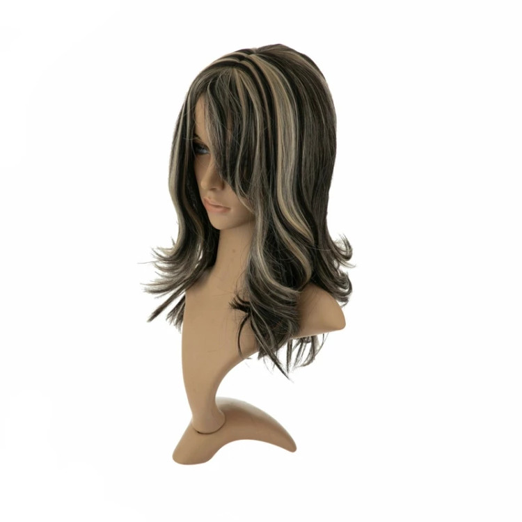 خرید کلاه گیس بلند هایلایت، مدل BRO 743A برند ساتورا، بافت الیاف ابریشم ممتاز