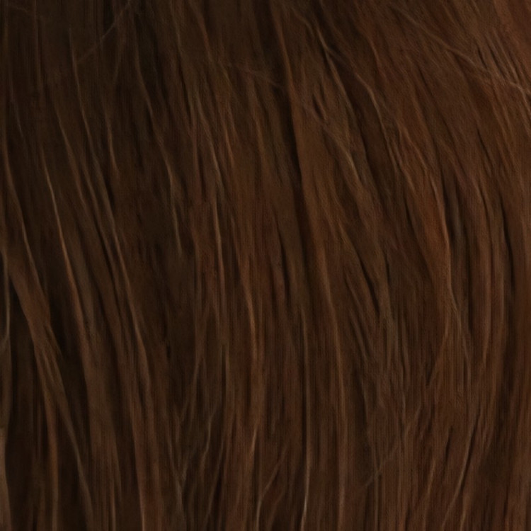 جزئیات کلاه گیس صاف مسی تیره مدل MARGO، با قابلیت حالتدهی کامل با اتو مو