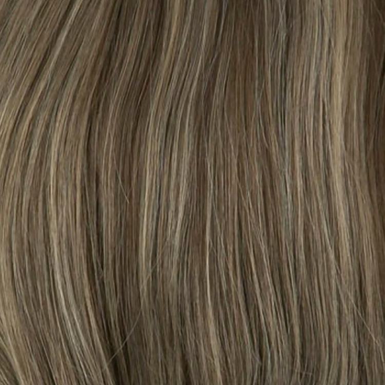 بهترین قیمت کلاه گیس صاف ساتورا مدل FANLAN، با الیاف ابریشم و رنگ خاص زیتونی روشن