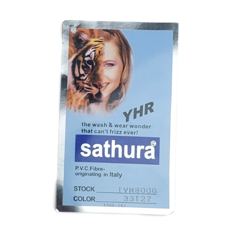 کلاه گیس کوتاه مدل TYW 8006 برند Sathura کد 33T27